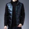 Fashionable short jacket - shiny down winter windbreakerJackets