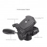 Z666 - professional aluminum camera tripod - portable - with Pan head - for Canon DSLR camera