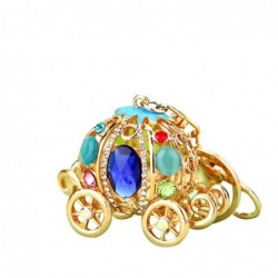 Zucca di cristallo - carrozza - portachiavi