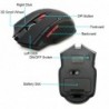 Wireless mouse - with USB receiver - 2000DPI - 2.4GHz