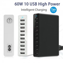 Multiple ports USB charger - fast charging - 5 / 6 / 10 ports - 60WChargers