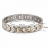Fashionable magnetic health bracelet - titanium - radiation protectionBracelets