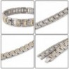 Fashionable magnetic health bracelet - titanium - radiation protectionBracelets