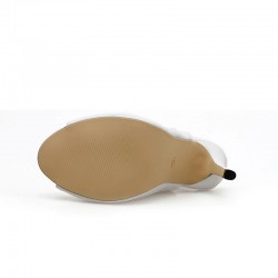 Sexy high heel boots - with zippers / buckle - ankle length - open toe / heelHigh heels