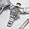 Pagani Design - orologio al quarzo di lusso con design arcobaleno