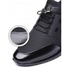 Fashionable men's sneakers - breathable - genuine leather