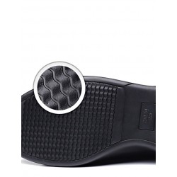 Fashionable men's sneakers - breathable - genuine leather