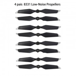 8331F - hélices - faible bruit - libération rapide - pour DJI Mavic Pro / Mavic Pro Platinum - 4 paires
