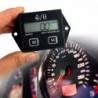 Digital engine tachometer - hour meter gauge - RPM - LCD - for motorcycles / cars / boats