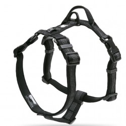Dog harness - reflective nylon - adjustableCollars & Leads