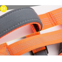 Dog harness - reflective nylon - adjustableCollars & Leads