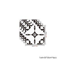 Modern self adhesive tiles - floor stickers - 30 * 30cm - 4 pieces