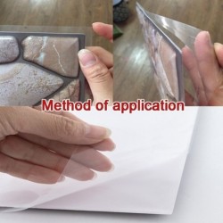 3D wall / floor sticker - self adhesive tile - waterproof - removable - 10 piecesWall stickers