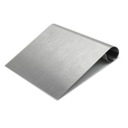 Stainless steel dough slicer - with scaleBakeware