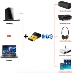 Mini adaptateur Bluetooth USB V4 - Dual Mode - dongle sans fil