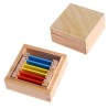 Learning colors - wood puzzle - educational toy