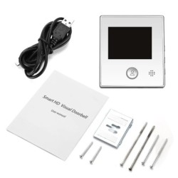 Doorbell - with camera - IR night vision - intercomSecurity cameras