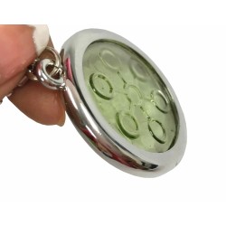 6000cc high ion bio chi quantum pendant scalar energy with stainless steel necklace chain best quality 2pcs/lot