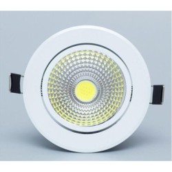 Ceiling LED light - recessed - dimmable - 5W / 7W / 9W / 12W