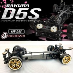 3RACING Sakura D5S MR - Kit fai da te - 1/10 - telecomando - Modello telaio auto RC
