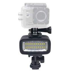 Lumière LED pour caméra d'action GoPro - étanche à 40 m - pour la plongée et sous l'eau