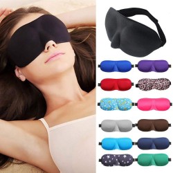 Maschera per dormire - morbida schiuma 3D - maschera per gli occhi