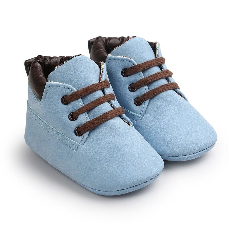 Chaussures en cuir pour nourrissons / bébé - semelle souple - premiers marcheurs