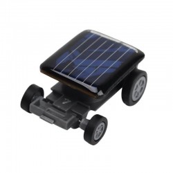 Mini macchinina - giocattolo - alimentata a energia solare
