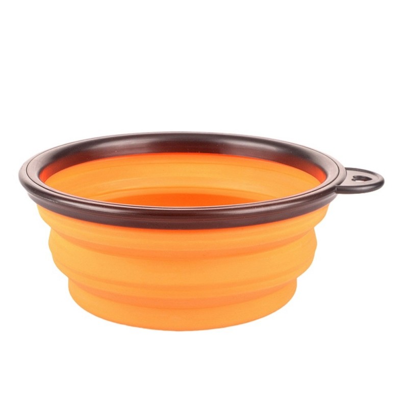 Foldable silicone dog / cat food / drink containerCare