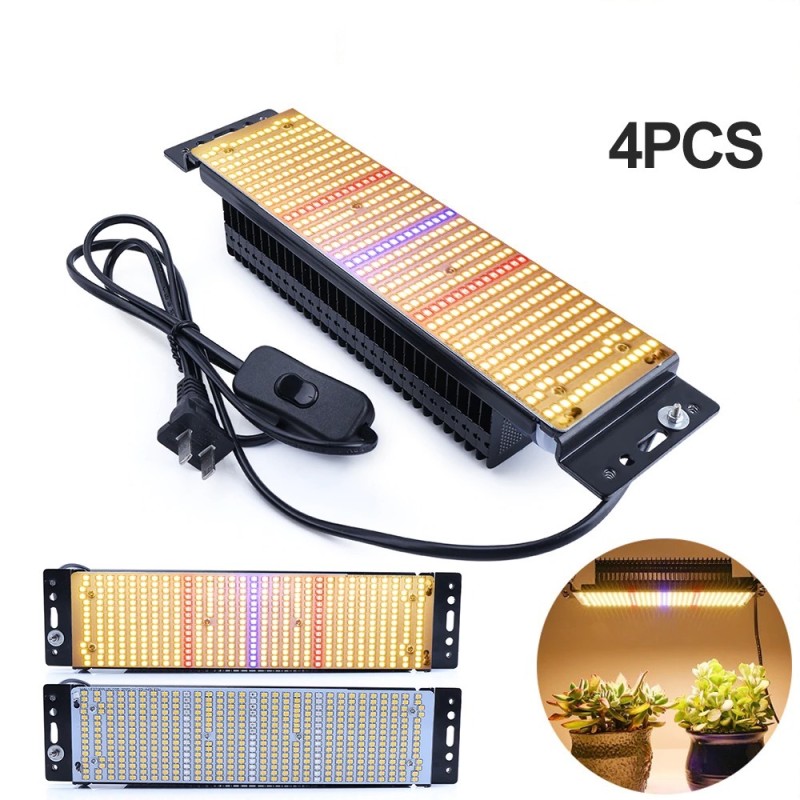 LED plant grow light - full spectrum - fito-lamp - 465 LED - 300W - 4 pieces