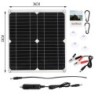 Solar panel - 100W - dual 12V/5V USB - with controller - waterproof - battery chargerSolar panels