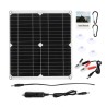 Solar panel - 100W - dual 12V/5V USB - with controller - waterproof - battery chargerSolar panels