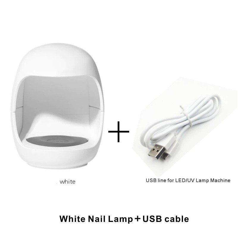 Mini UV nail dryer - 3W - USB - LED - egg shaped
