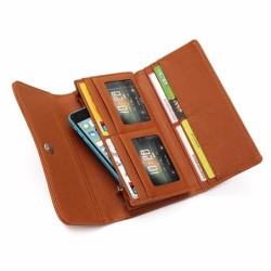 Vintage design wallet for women - high quality leather