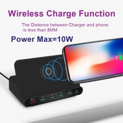 Multi wireless fast charger