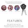 U-lock for bicycle / motorcycle - all weather resistant - anti theft