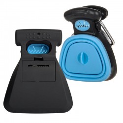 Pelle à caca portable - nettoyeur - pliable - pour animaux de compagnie - ensemble avec sacs