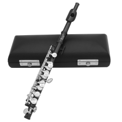 Flûte traversière professionnelle - piccolo - clé do - cupro nickel - avec étui