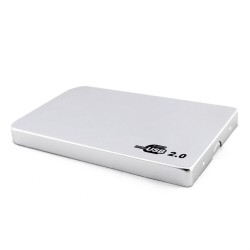 2,5 pouces - USB 2.0 - Boîtier externe HDD / SATA / SSD / 2 To - ultra fin