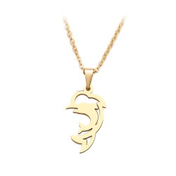 Elegant necklace with dolphinNecklaces