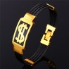 US Dollar pattern bracelet - 316L stainless steelBracelets