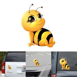 Adesivo per auto/moto - piccola ape gialla