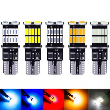 RXZ 12V - w5w - 6000K T10 - canbus - 26 SMD LED - éclairage de voiture - ampoule