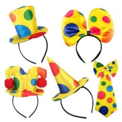 Cerchietto / fiocco / cravatta - modelli da clown - accessori per costumi