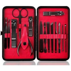 Set manucure / pédicure professionnel - 15 pièces