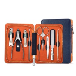 Mr.Green - set manicure professionale - tagliaunghie / forbici / pinzette - 9 pezzi