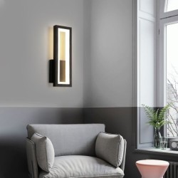 Lampada da parete moderna in acrilico - Applique a LED - 16W