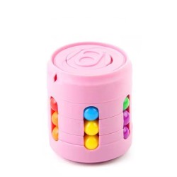 Cubo con perline colorate - giocattolo antistress