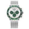 CRRJU - montre à quartz à la mode - étanche - acier inoxydable