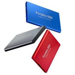 Stockage sur disque dur mobile - SSD - type-C - USB 3.1 - alliage d'aluminium - 500 Go / 1 To / 2 To / 4 To / 6 To / 8 To